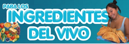 Para los ingredientes del vivo
